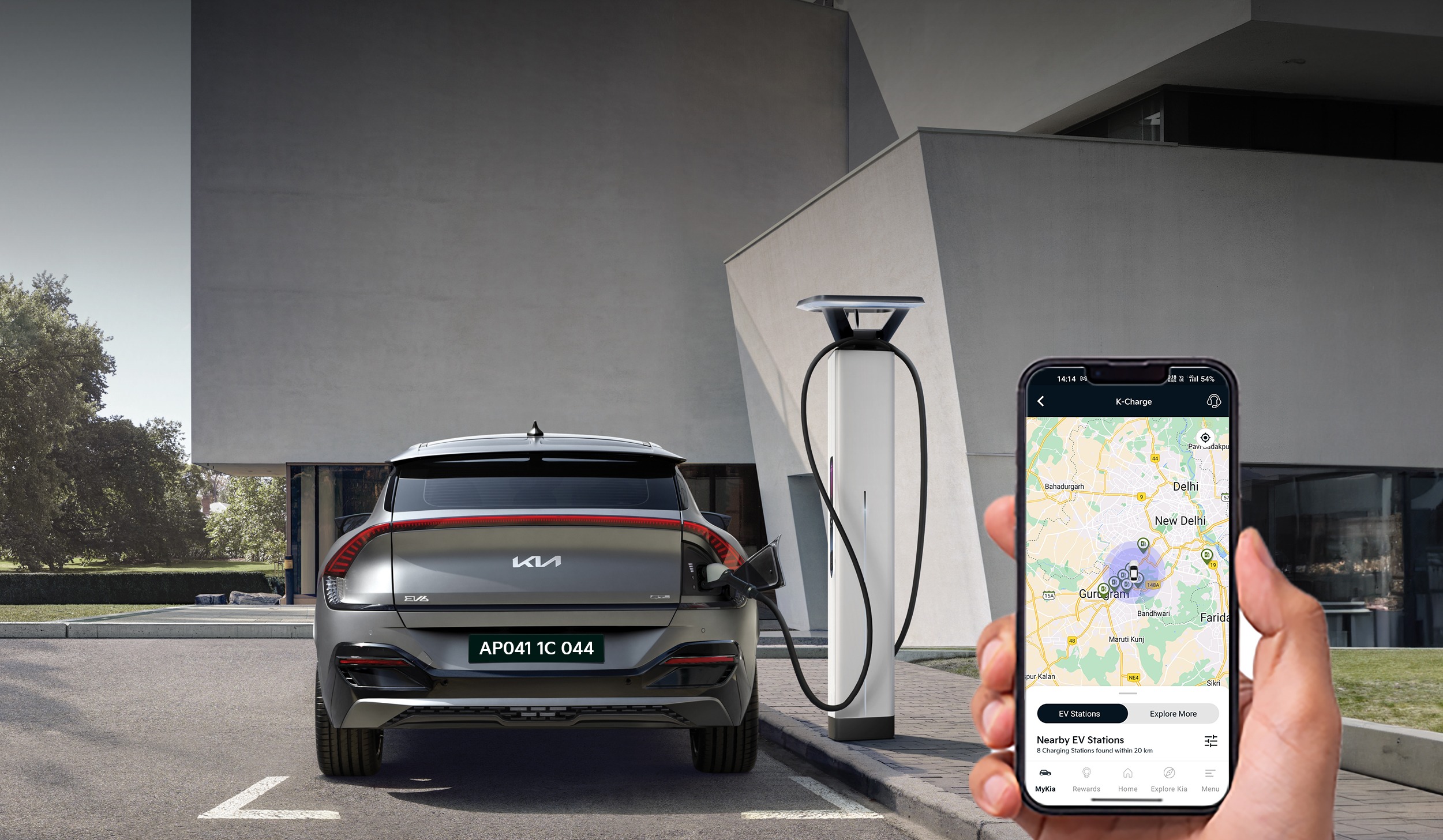 Kia Revolutionizes Electric Vehicle Charging Landscape with K-Charge Initiative in India
