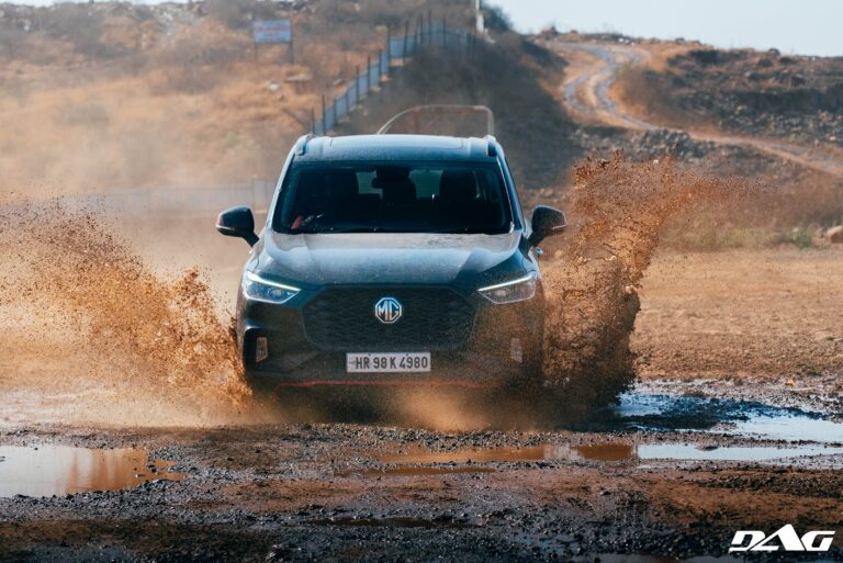 Women’s Day Special | Off-Road Test Review: Embracing Adventure with the MG Gloster Blackstorm Edition, the Gothic-themed Rival to Toyota Fortuner