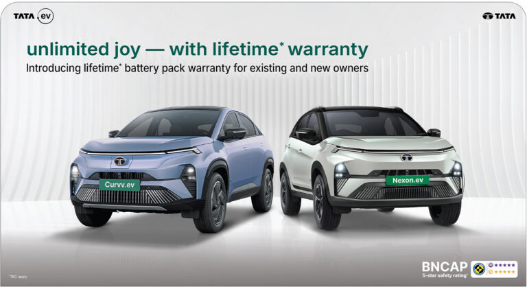 Tata Motors introduces lifetime battery warranty, redefining EV ownership in India