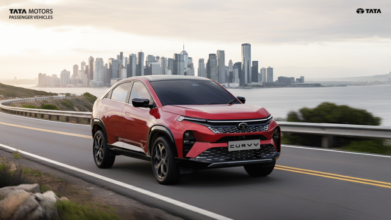 TATA MOTORS introduces the CURVV with new executive features, elevating rear-seat luxury