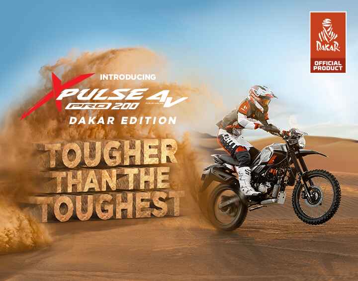 HERO launches the XPULSE DAKAR EDITION with rally-inspired styling and enhanced off-road capability