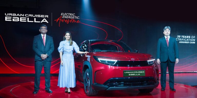 Toyota Launches Urban Cruiser Ebella in India: A new era of electric SUVs begins