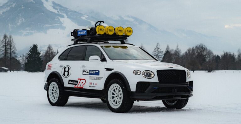 Bentley Bentayga X concept revealed at fat ice race 2026