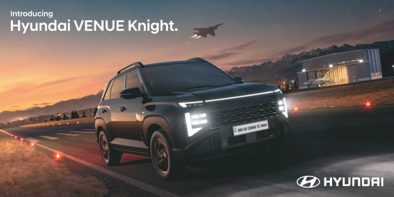 Hyundai Venue Knight launched with bold black styling and new features in India