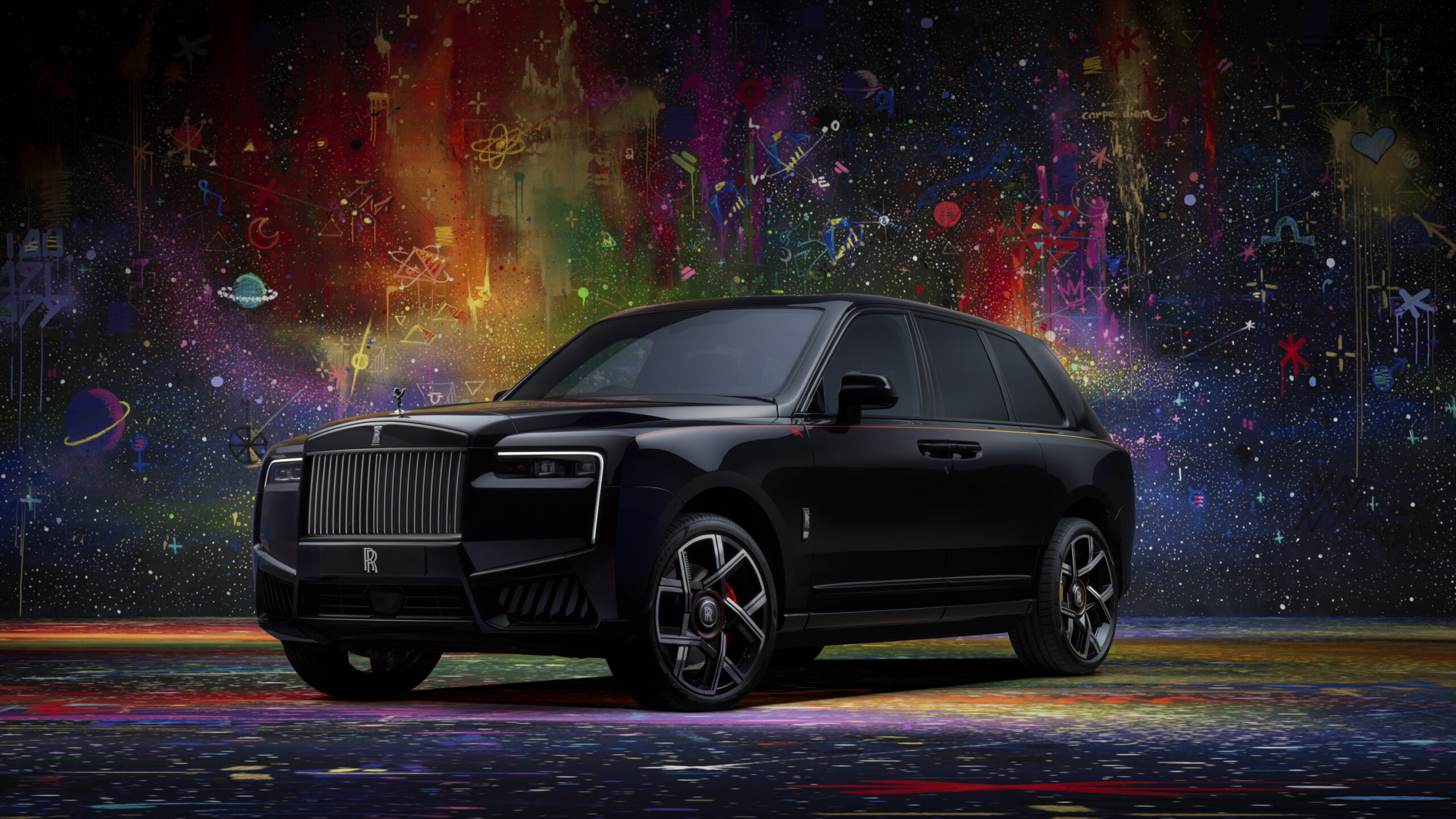 Rolls-Royce Black Badge Cullinan by Cyril Kongo: where contemporary art meets ultra-luxury motoring