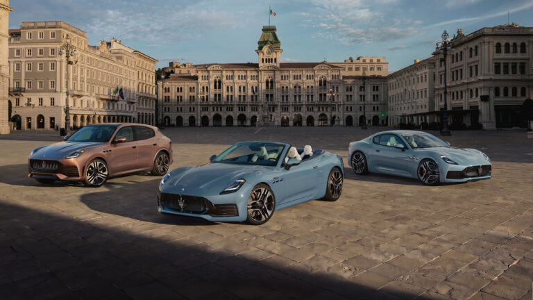 Maserati celebrates trident centenary with new GranTurismo, GranCabrio and Grecale: more power, sharper design and enhanced folgore EV technology