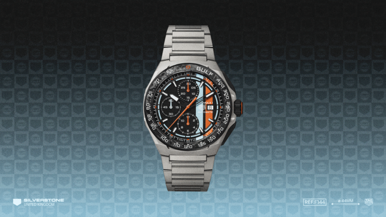 TAG Heuer Formula 1 Automatic Chronograph x Gulf unveiled: racing heritage meets swiss precision