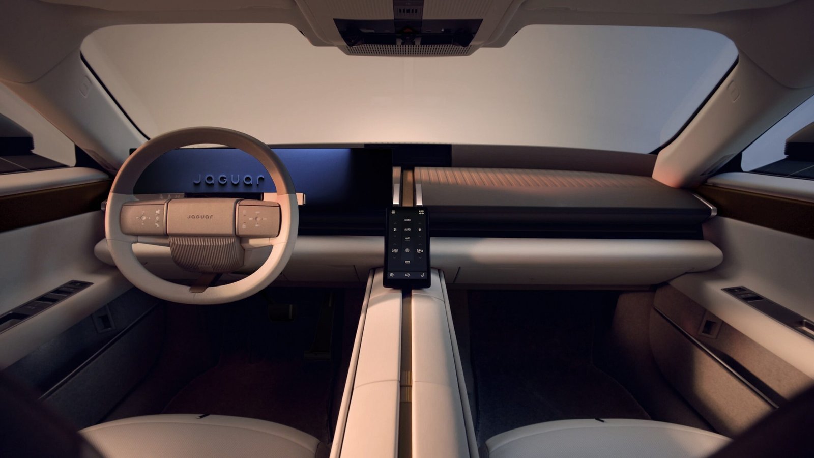 Jaguar Type 01 interior revealed: New luxury EV gets dramatic cabin
