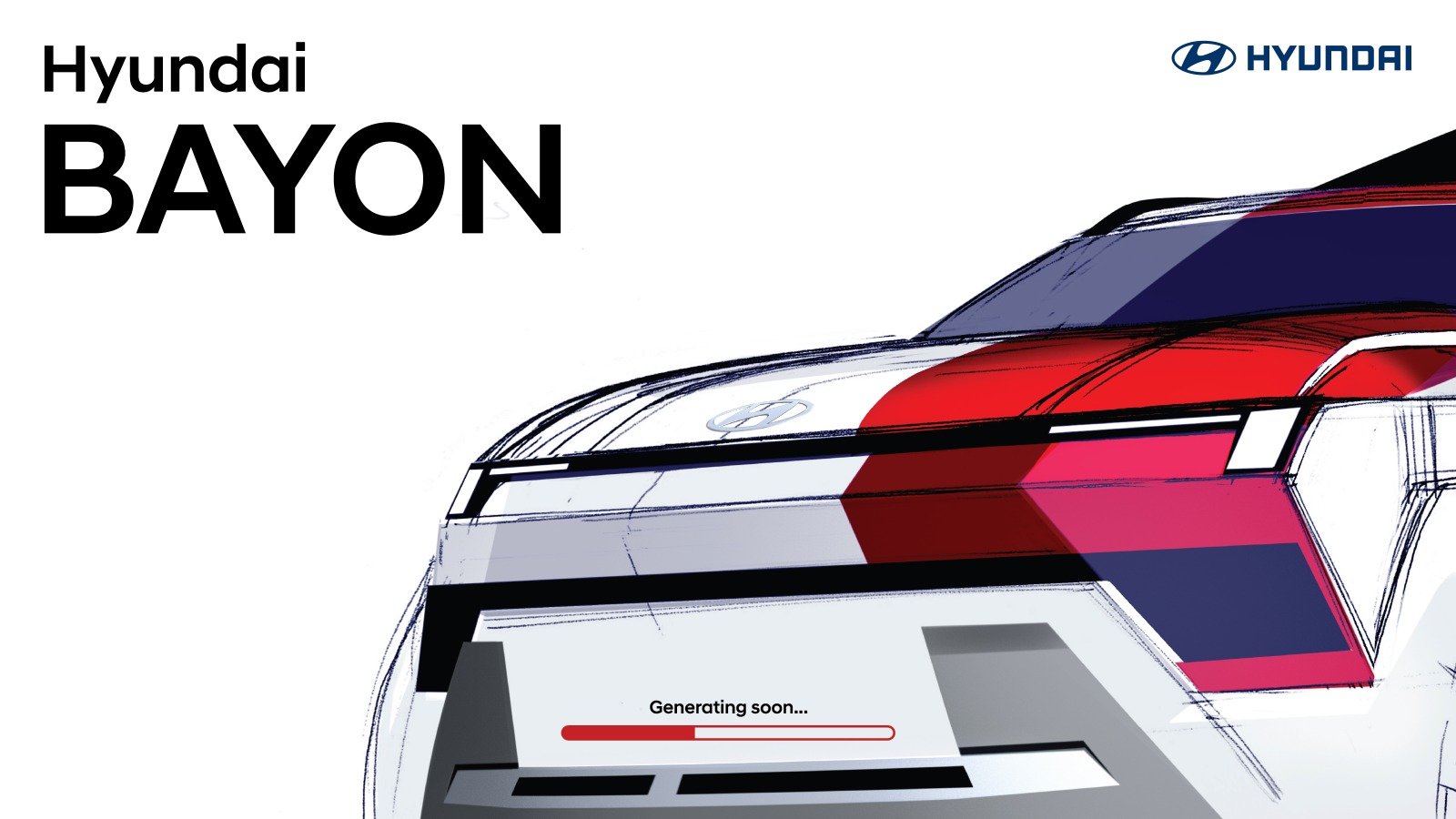 Hyundai BAYON design sketches revealed ahead of its India debut