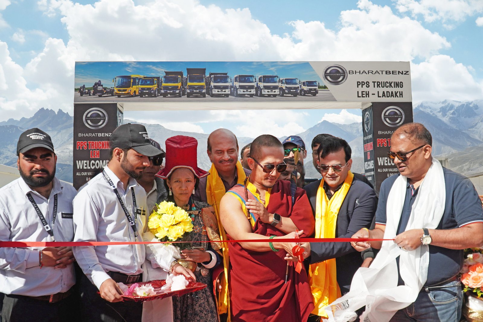 BharatBenz inaugurates India’s highest-altitude commercial vehicle workshop in Leh-Ladakh