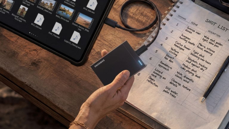 Samsung P9 and P7 portable SSDs debut with USB4 at Gamescom 2026